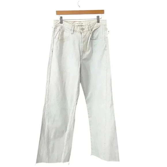 NWT SLVRLAKE Grace Twisted Seam Wide Leg Jeans size 30 - Picture 2 of 14